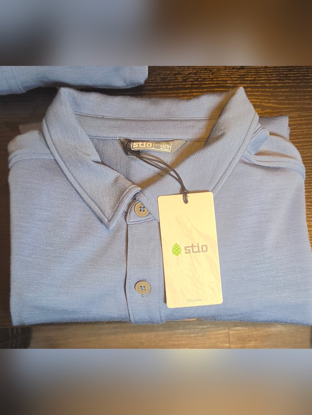 Stio Alpin Midweight Merino Wool Blend Shirt Jacket Blue Men's XXL NWT - Picture 7 of 7